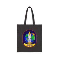 Suborbital Flight - Space Exploration Cotton Canvas Tote