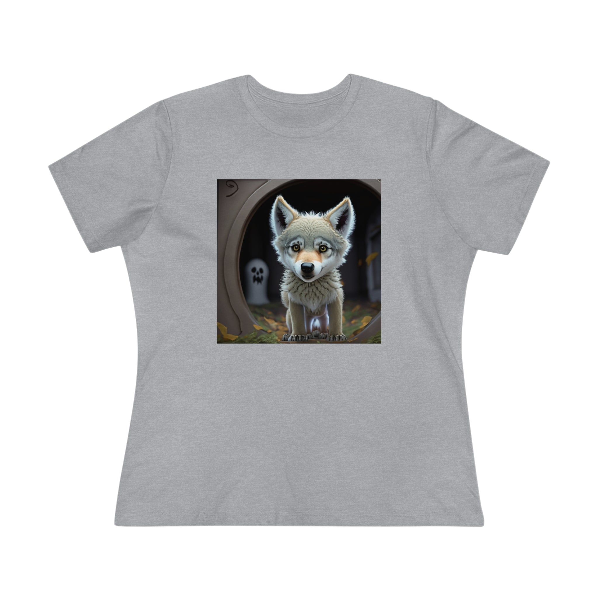 Are You There, Ghost Wolf Women's Premium Tee