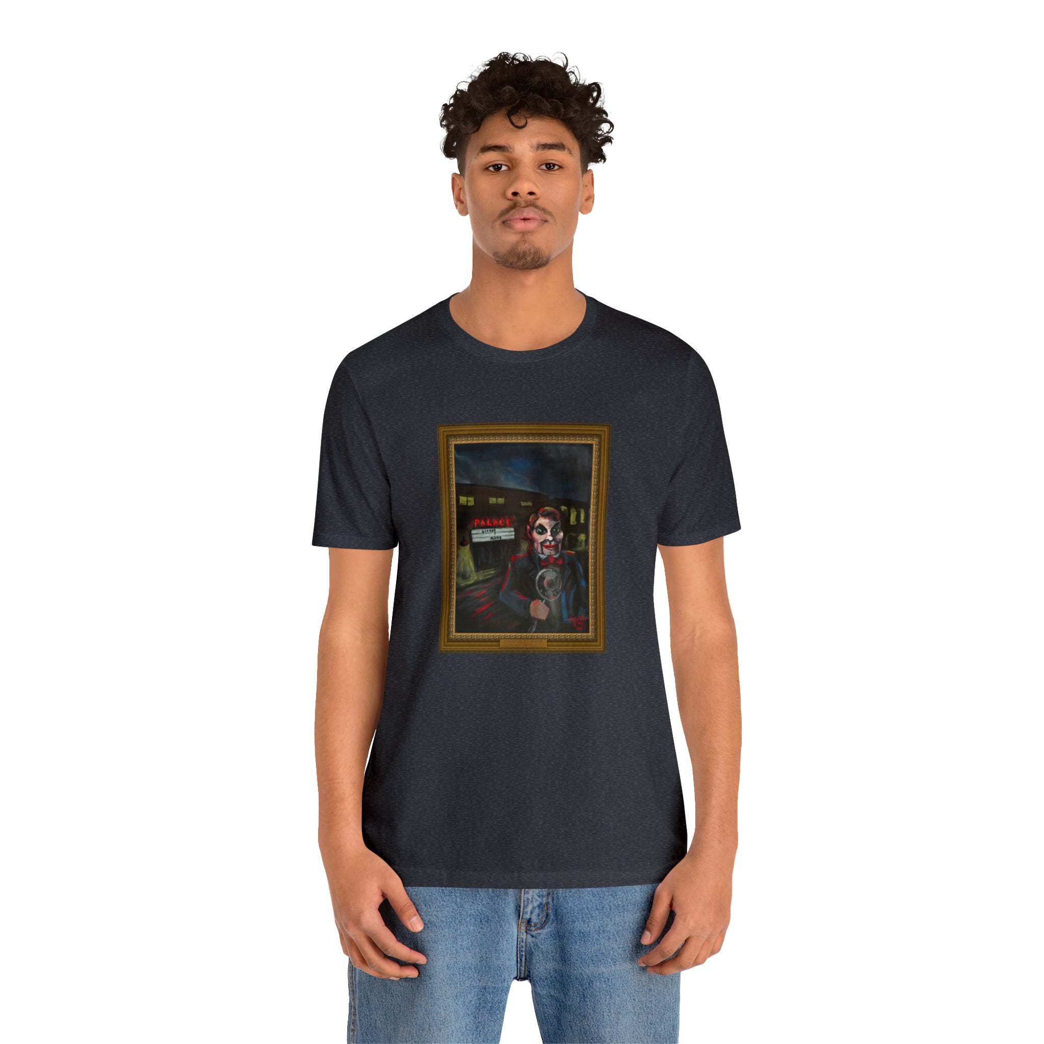 Scared & Alone Richard-Lael's  "The Palace Theater" Unisex Gallery Tee (Single Image)