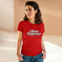 Ghost Report "Ghost Reporter" Women's Daily Cotton Tee
