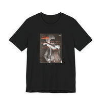 Caffeine Magazine: Poetry, Fiction, Art, Friction. Issue #2 Cover Art Unisex Jersey Short Sleeve Tee