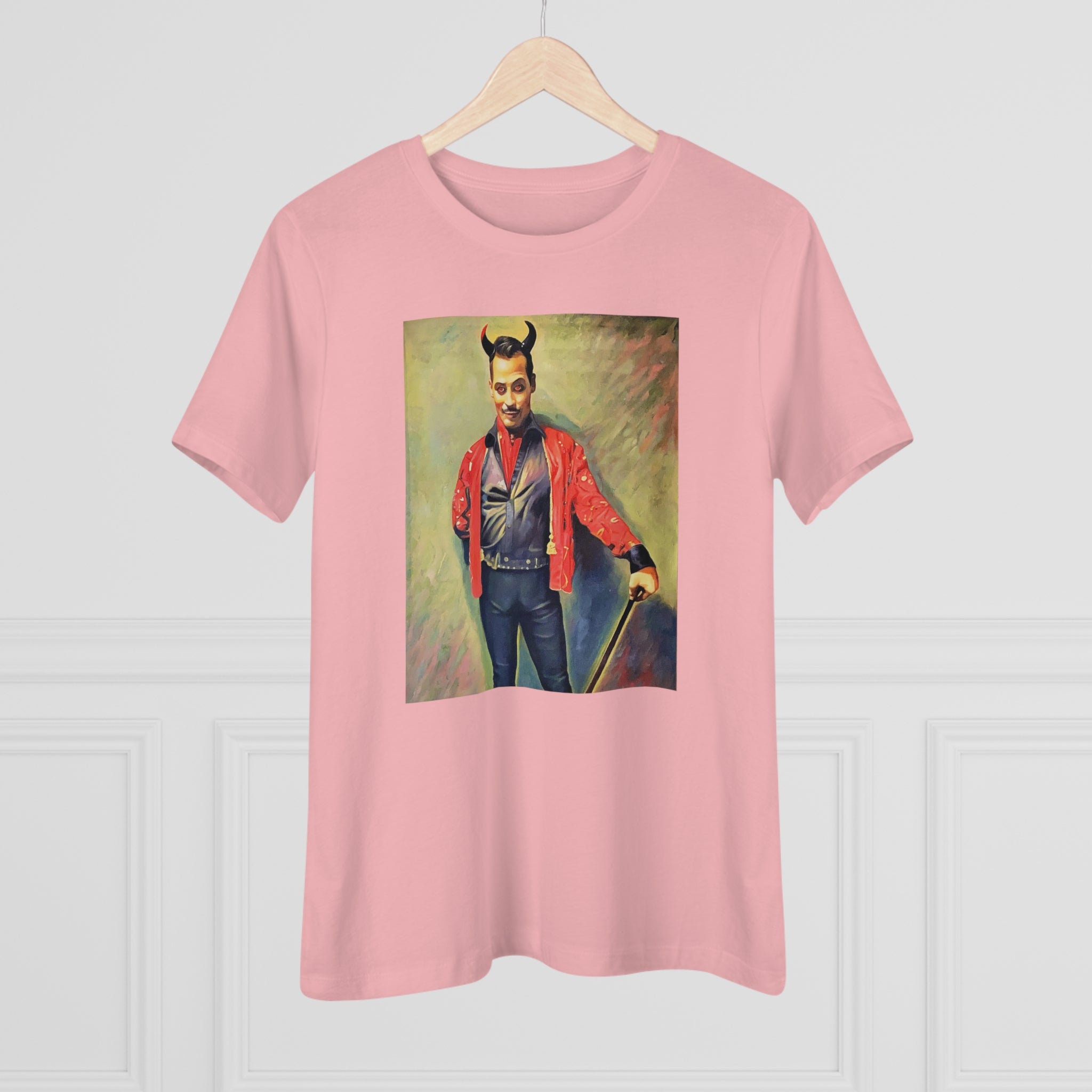 Scared & Alone "You Little Devil" by Richard-Lael Lillard Women's Premium Gallery Tee