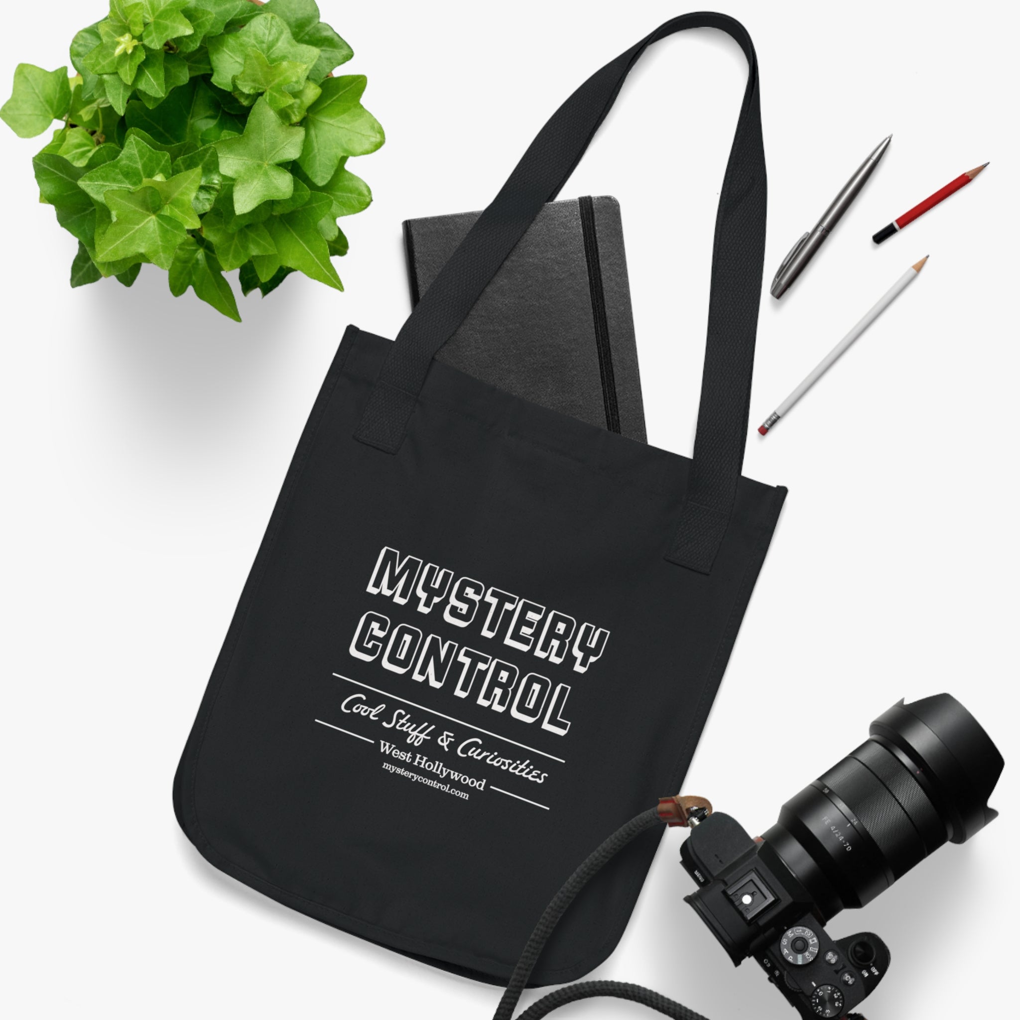 Mystery Control "Music Street" Organic Canvas Tote Bag