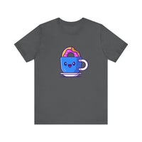 Coffee and Donut Unisex Jersey Short Sleeve Tee