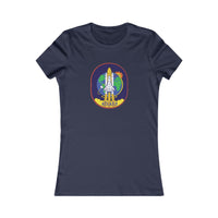 Suborbital Flight Women's Fitted Tee - Space Exploration