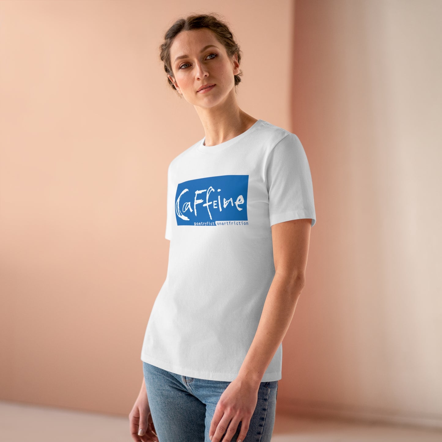 Caffeine Side 1 Women's Premium Tee