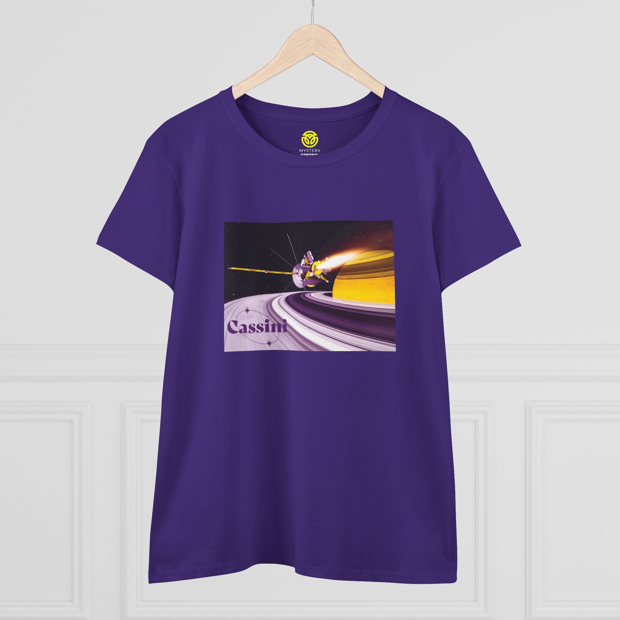 Orbiting Saturn Women's Easy Tee - Space Exploration