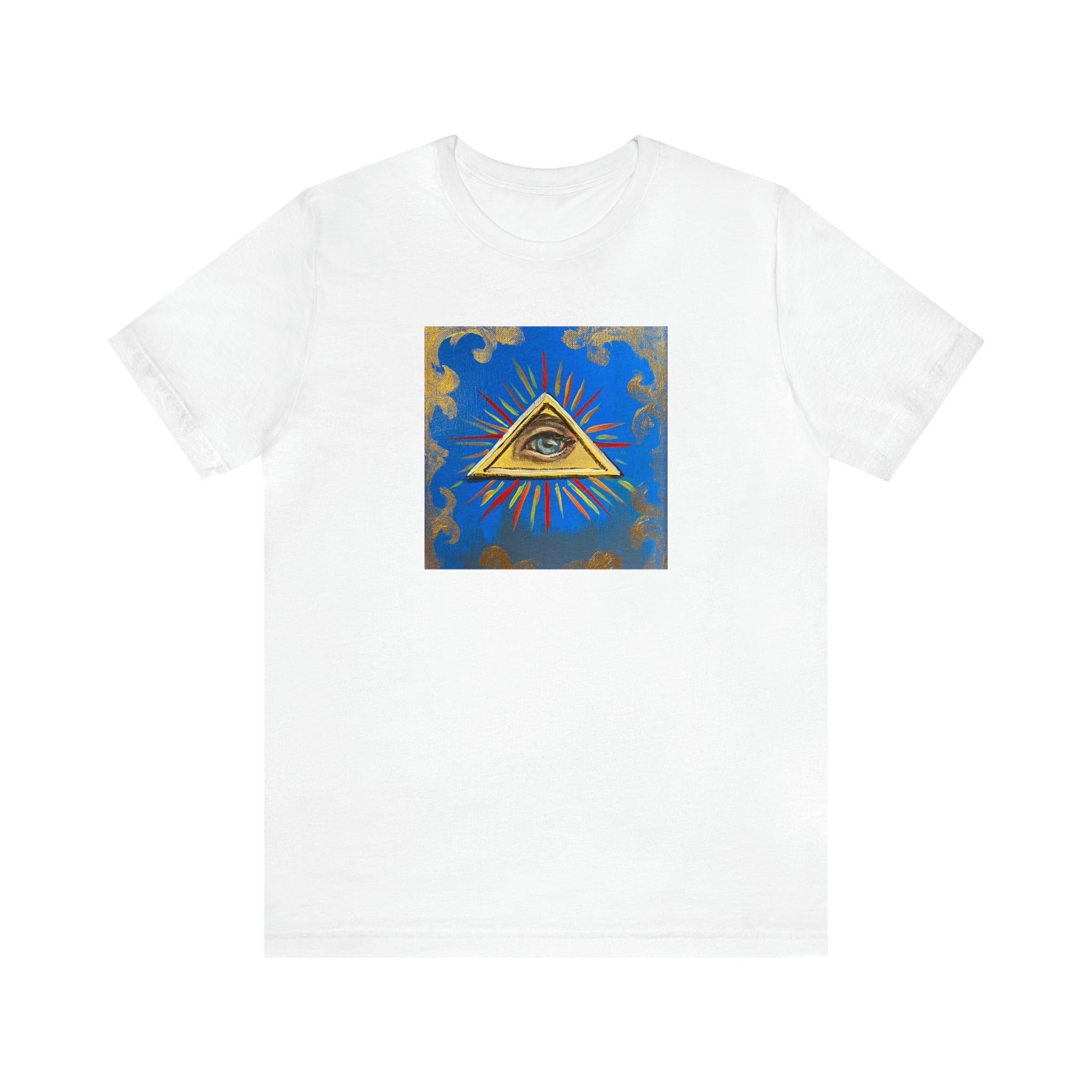 Scared & Alone Richard Lael's "All-Seeing Eye" Unisex Gallery Tee
