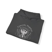 University Magickus Silver School Emblem Unisex Heavy Blend™ Hoodie