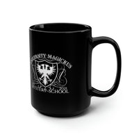 University Magickus Power Up Black Mug, 15oz