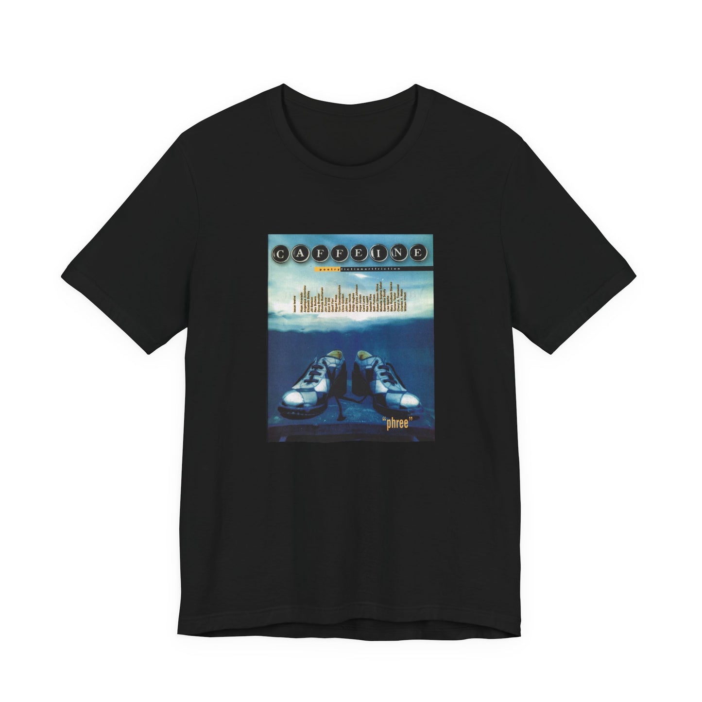 Caffeine Magazine: Poetry, Fiction, Art, Friction. Issue #11 Tee