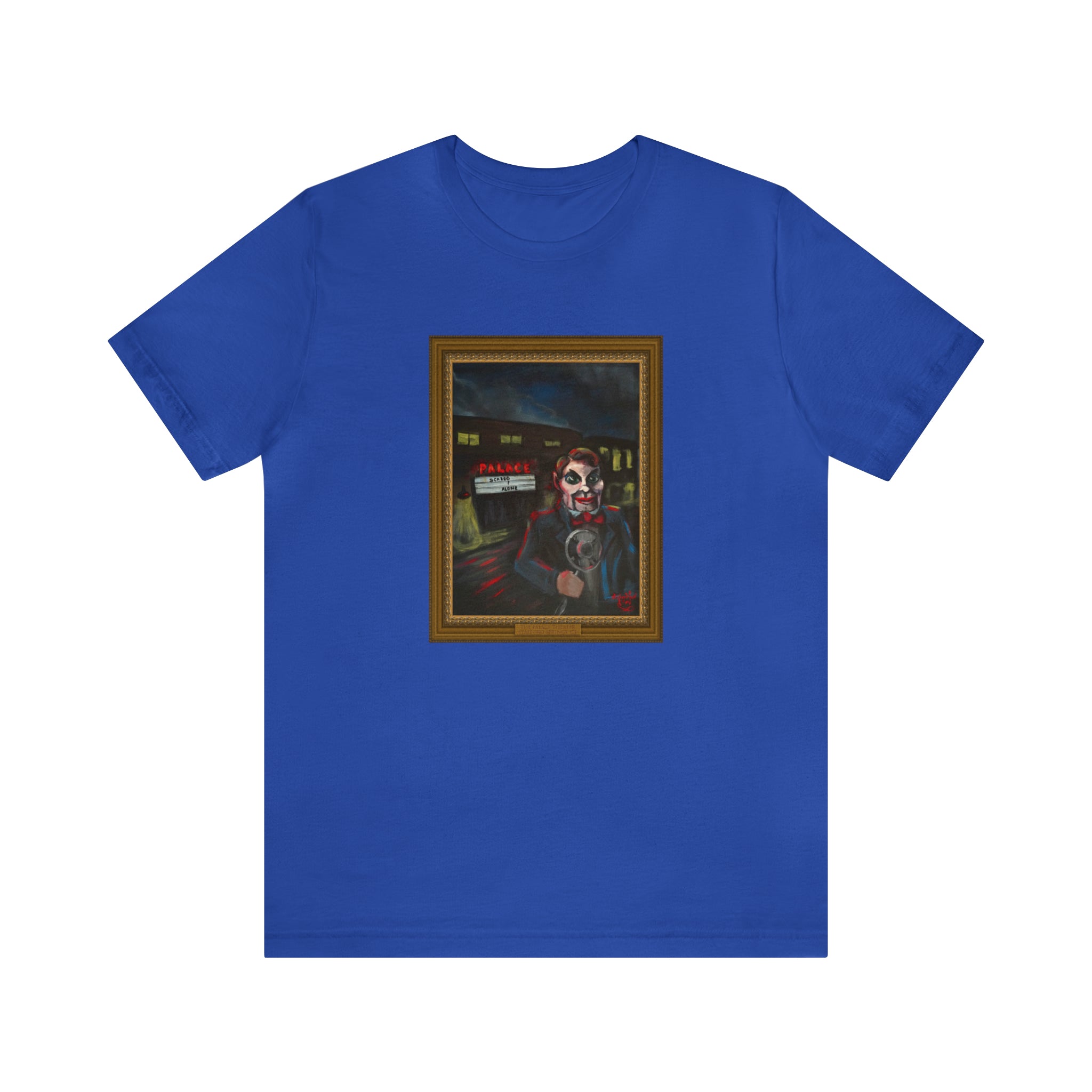 Scared & Alone Richard-Lael's  "The Palace Theater" Unisex Gallery Tee (Single Image)