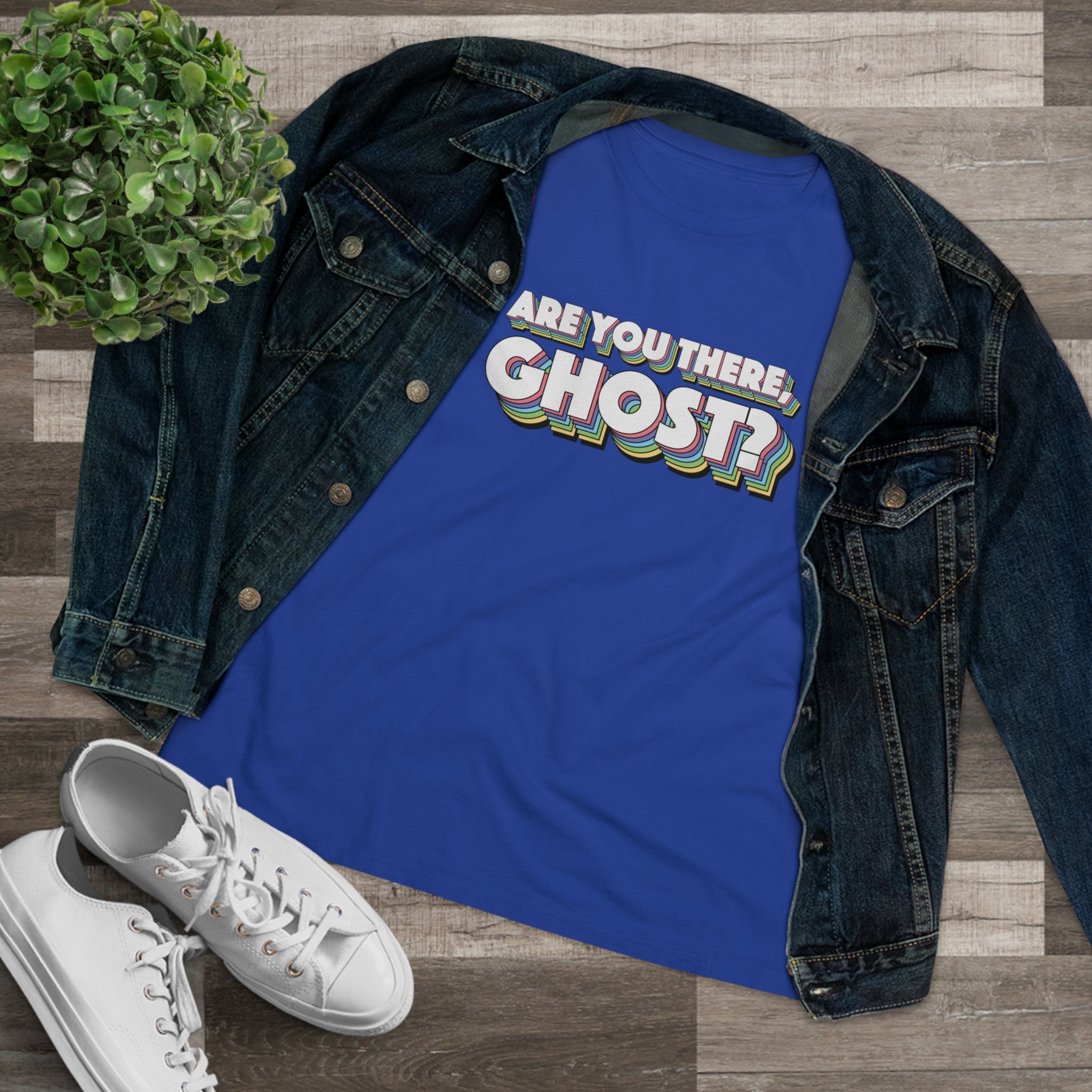 Are You There, Ghost? Women's Premium Tee