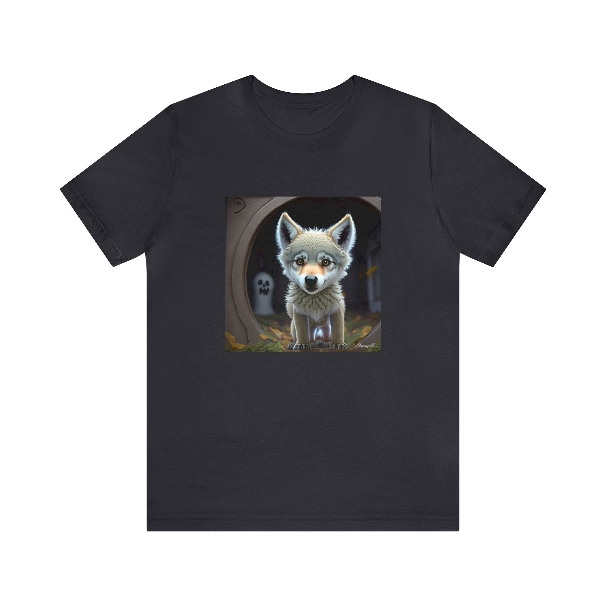 Are You There, Ghost? It’s Me, Wolf Unisex Jersey Short Sleeve Tee