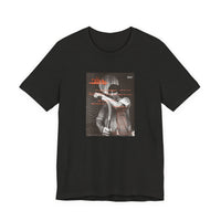 Caffeine Magazine: Poetry, Fiction, Art, Friction. Issue #2 Cover Art Unisex Jersey Short Sleeve Tee