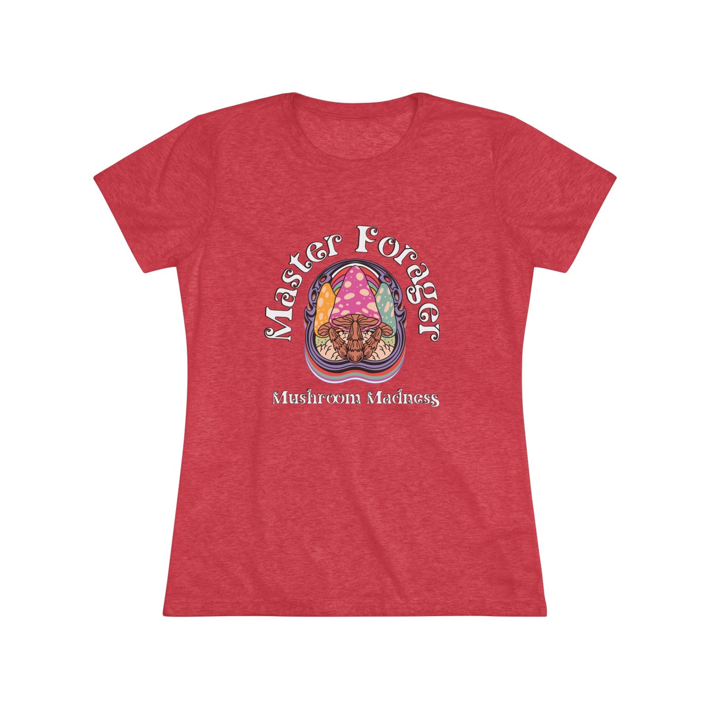 Master Forager "Mushroom Madness" World Tour Women's Triblend Tee