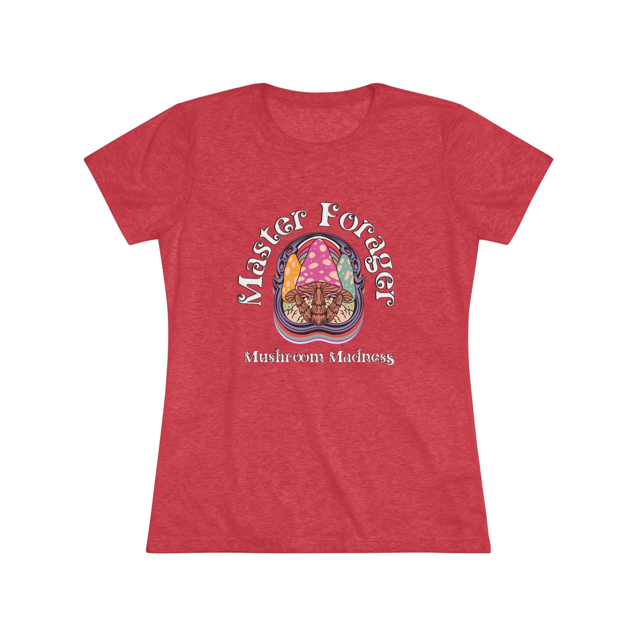 Master Forager "Mushroom Madness" World Tour Women's Triblend Tee