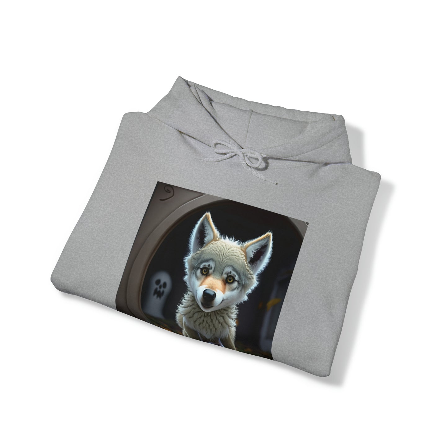Are You There Ghost Wolf Unisex Heavy Blend™ Hoodie