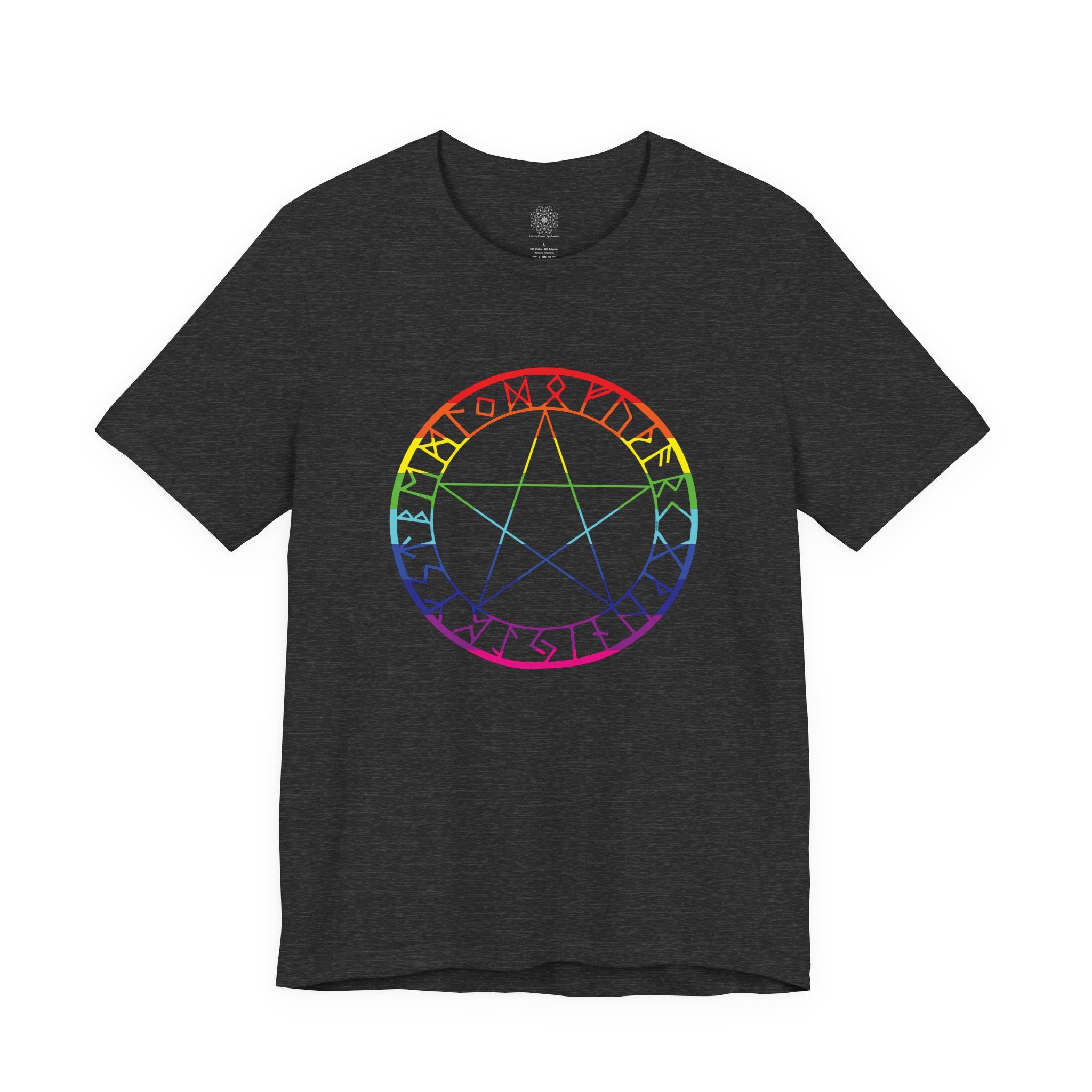 Spellcaster Unisex Tee - Rainbow Witch