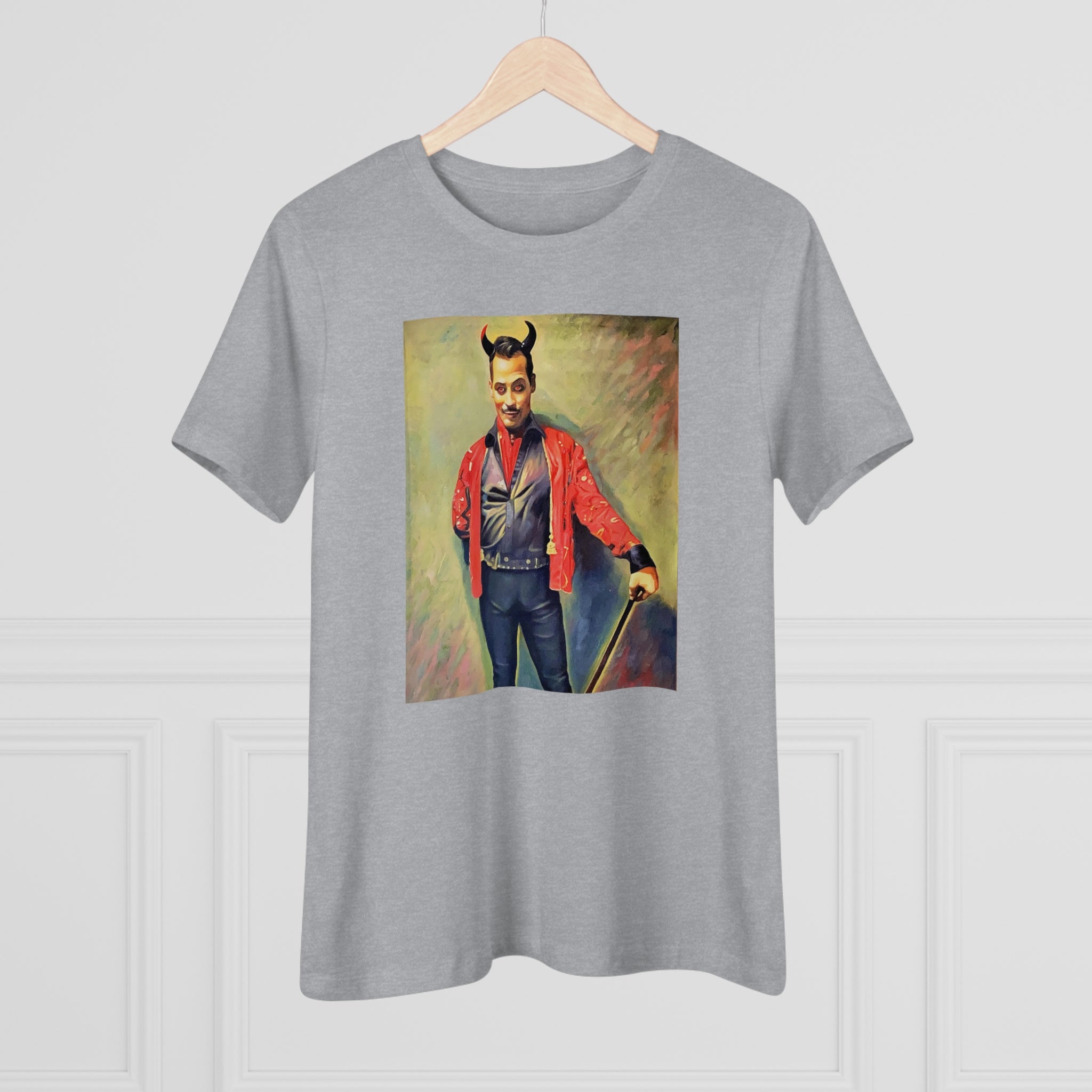 Scared & Alone "You Little Devil" by Richard-Lael Lillard Women's Premium Gallery Tee
