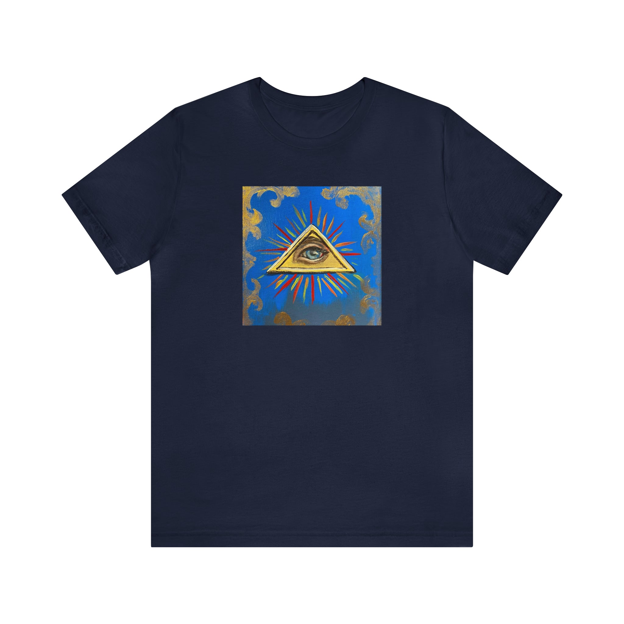 Scared & Alone Richard Lael's "All-Seeing Eye" Unisex Gallery Tee