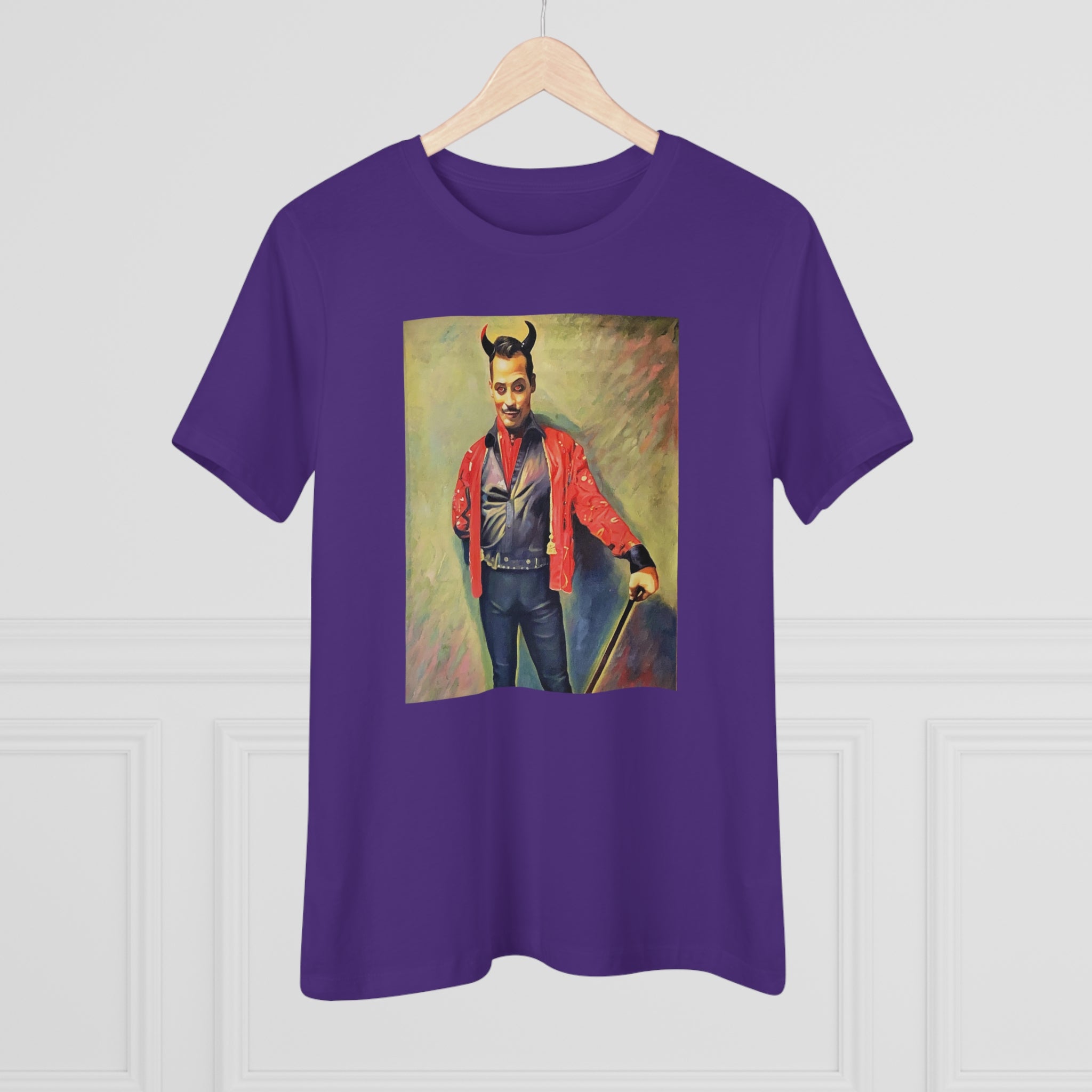 Scared & Alone "You Little Devil" by Richard-Lael Lillard Women's Premium Gallery Tee