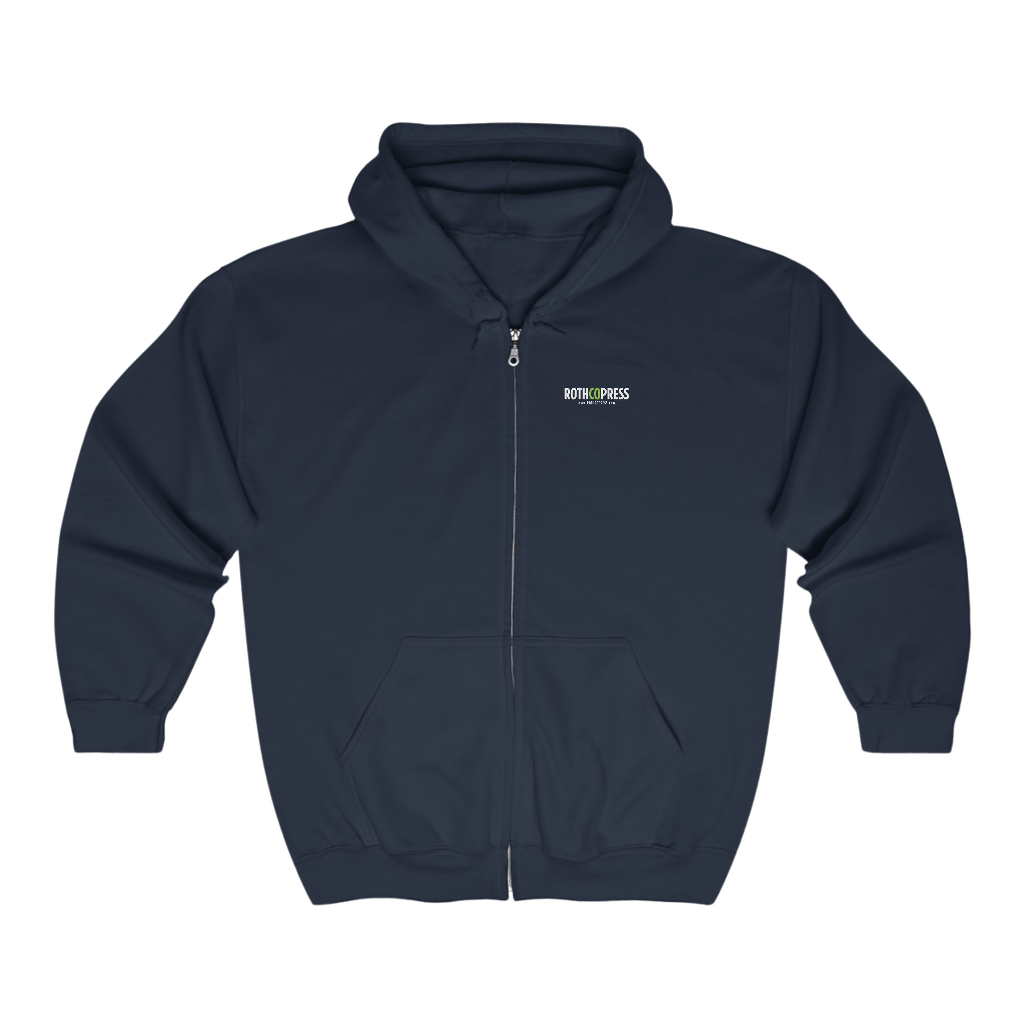 Rothco Press Coffee Cup Logo Unisex Heavy Blend™ Full Zip Hooded Sweatshirt