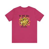 Popcorn Records Unisex Jersey Short Sleeve Tee