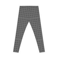 University Magickus "School Plaid" Women's Casual Leggings - Patti's Silver