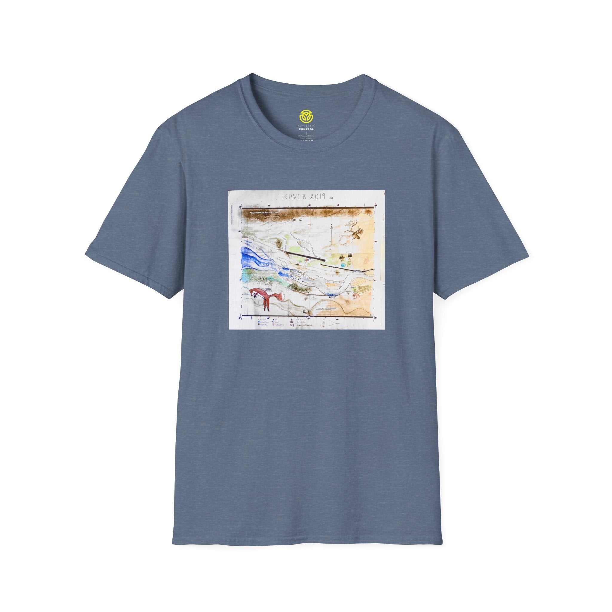 Sue's Kavik Map Unisex T-Shirt