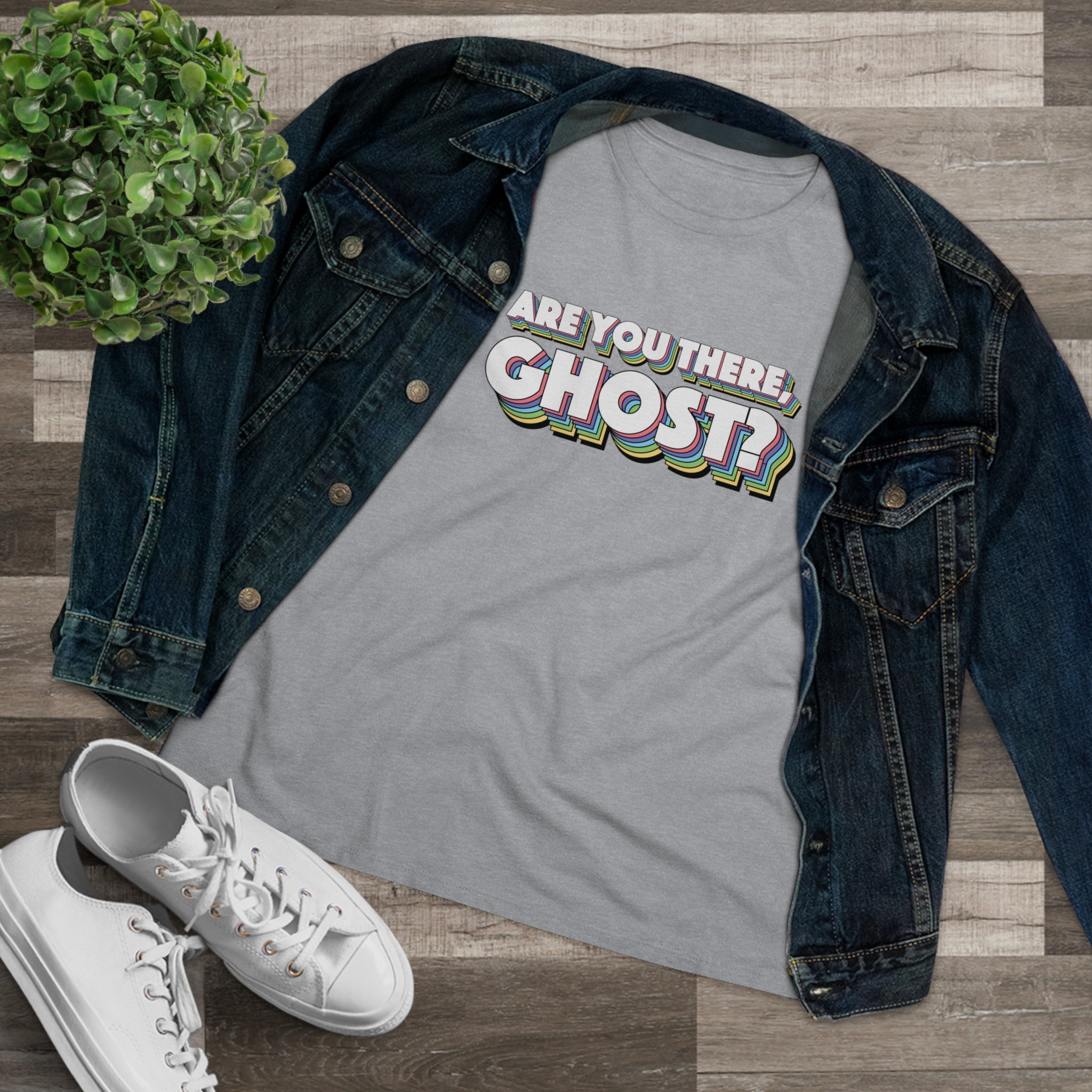 Are You There, Ghost? Women's Premium Tee