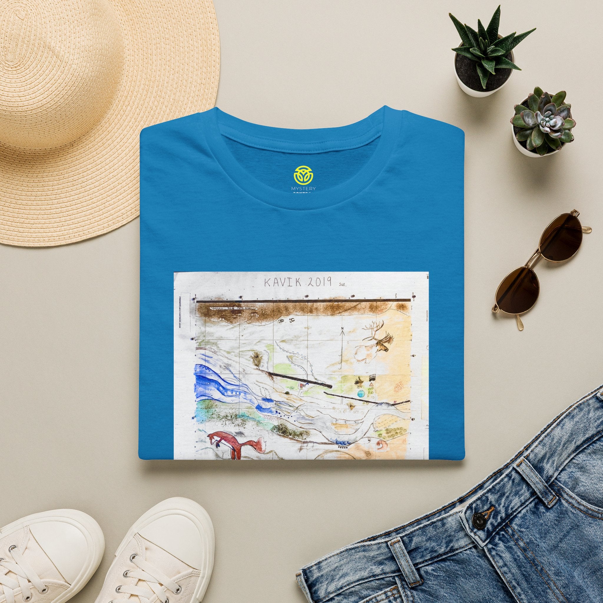 Sue's Kavik Map Unisex T-Shirt