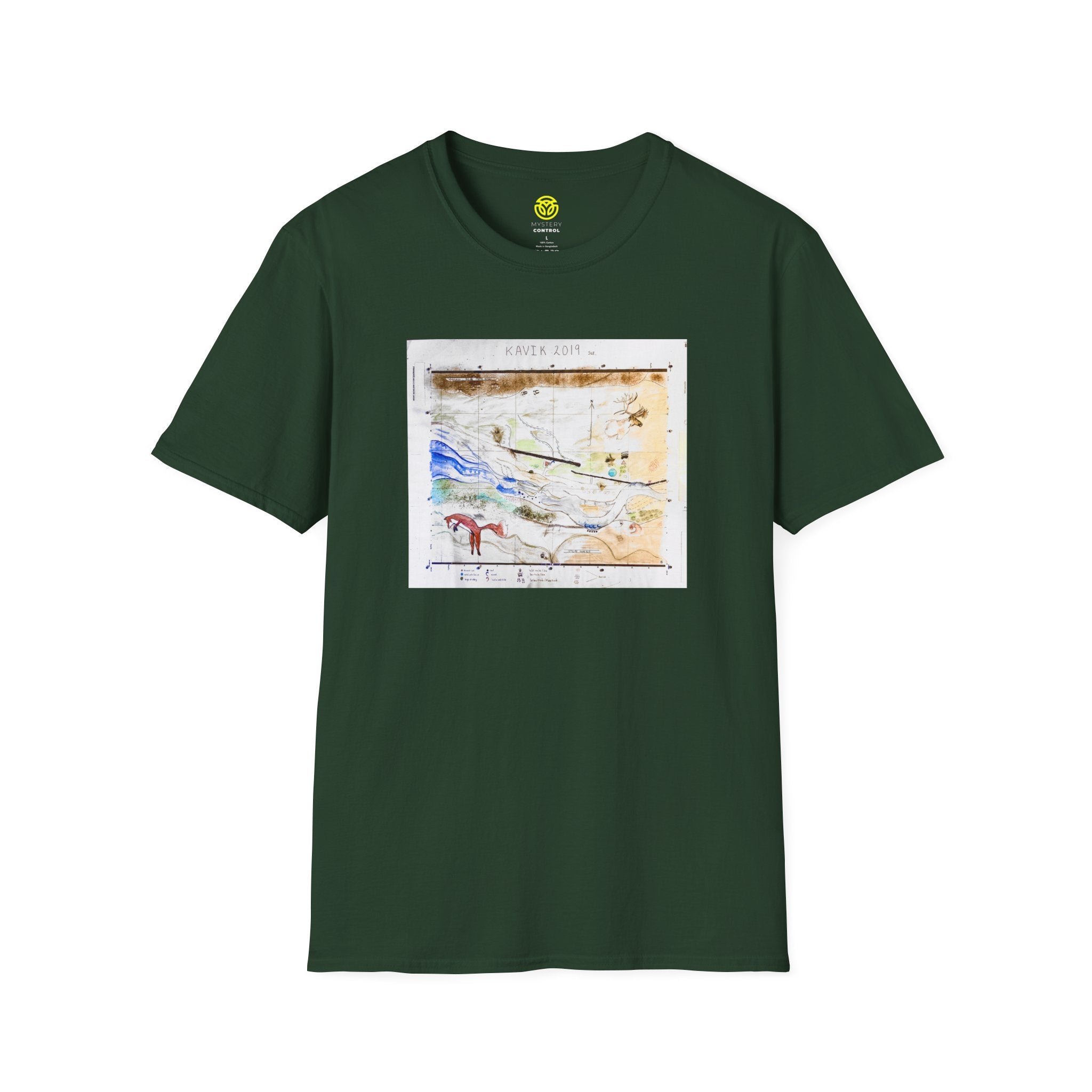 Sue's Kavik Map Unisex T-Shirt