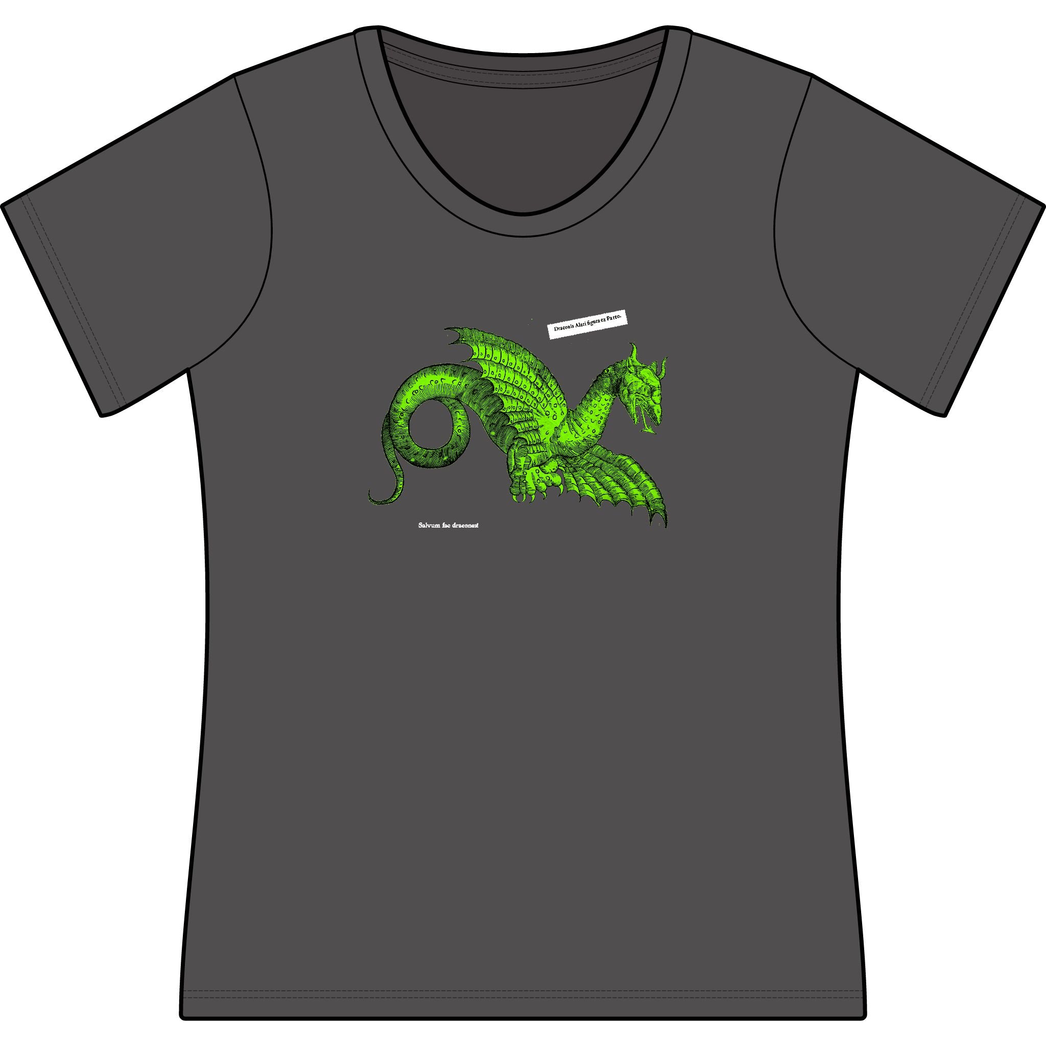 1640 Aldrovandi Flying Dragon Women's Scoop Neck Tee