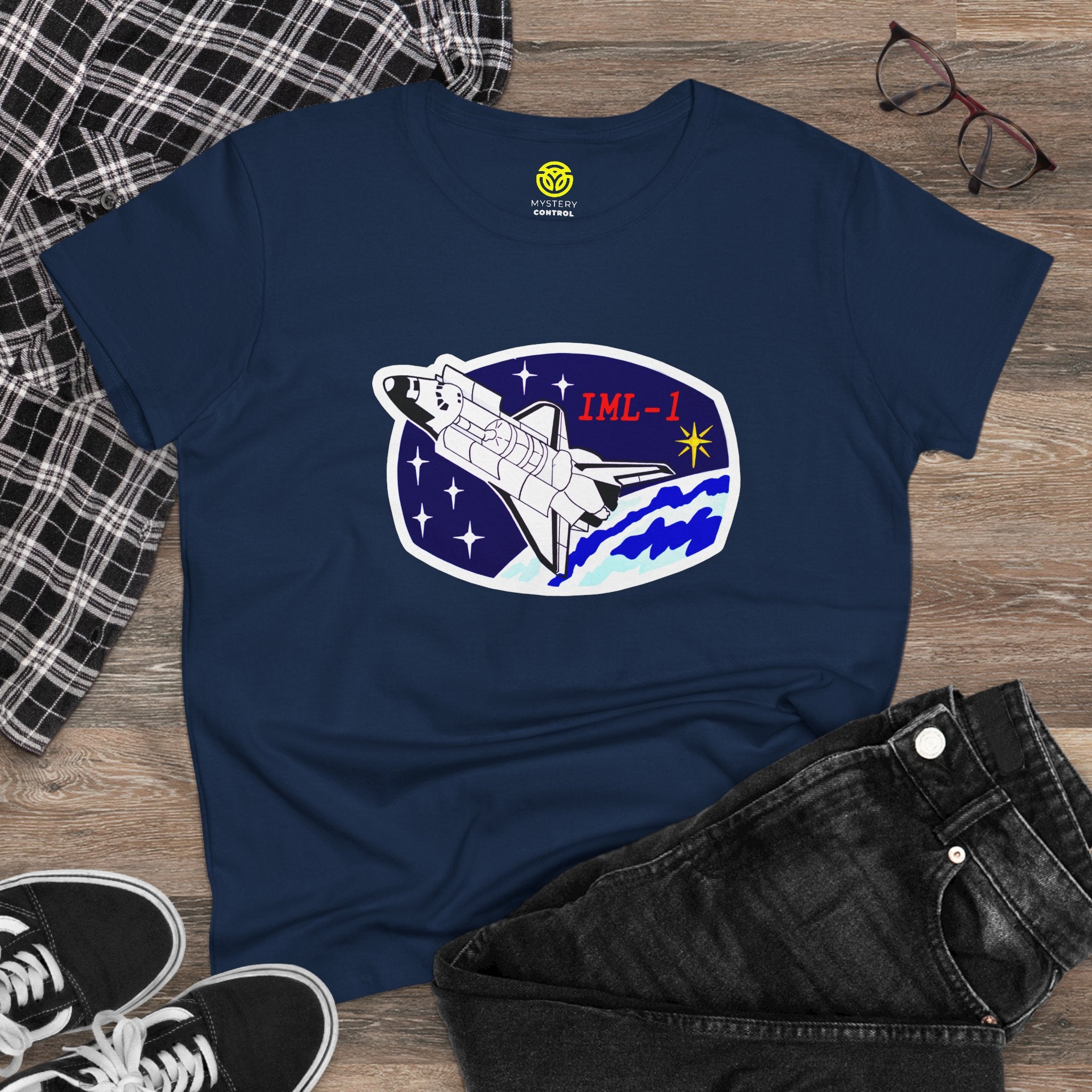 Space Lab Women's Easy Tee - Space Exploration