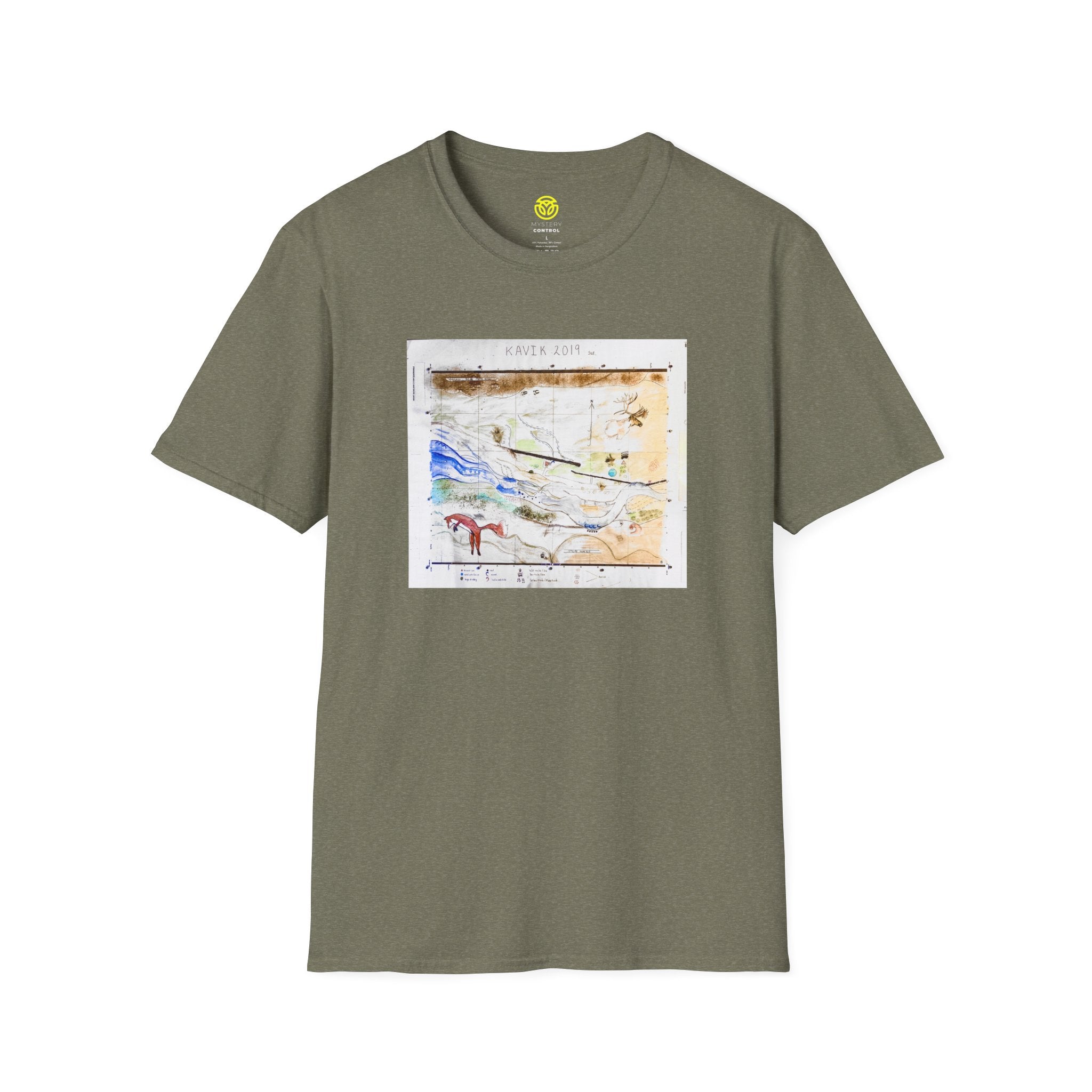 Sue's Kavik Map Unisex T-Shirt