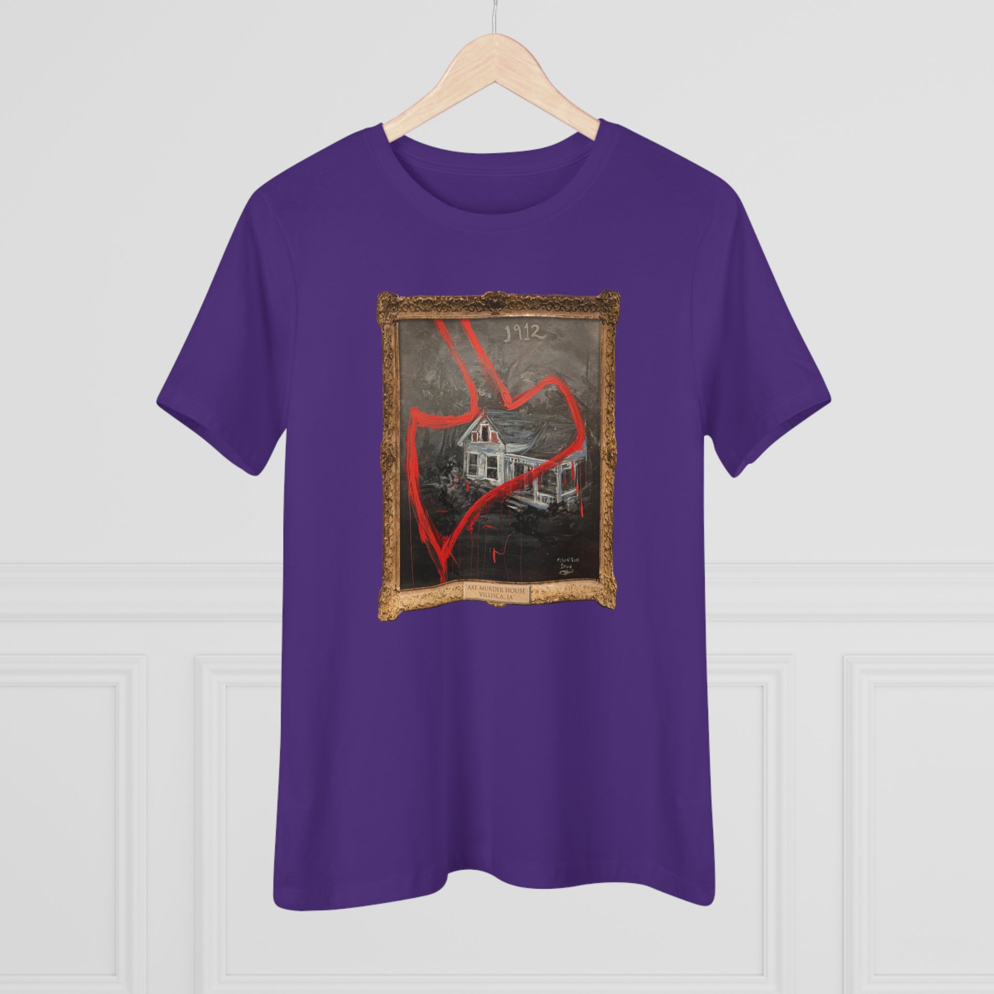 Scared & Alone Richard-Lael Lillard's "Villisca" Women's Premium Gallery Tee