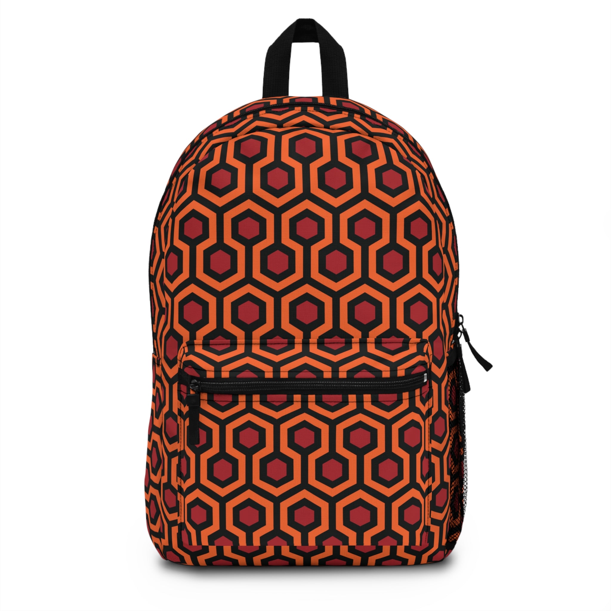 Scared & Alone Overlook Backpack in Tangerine/Merlot