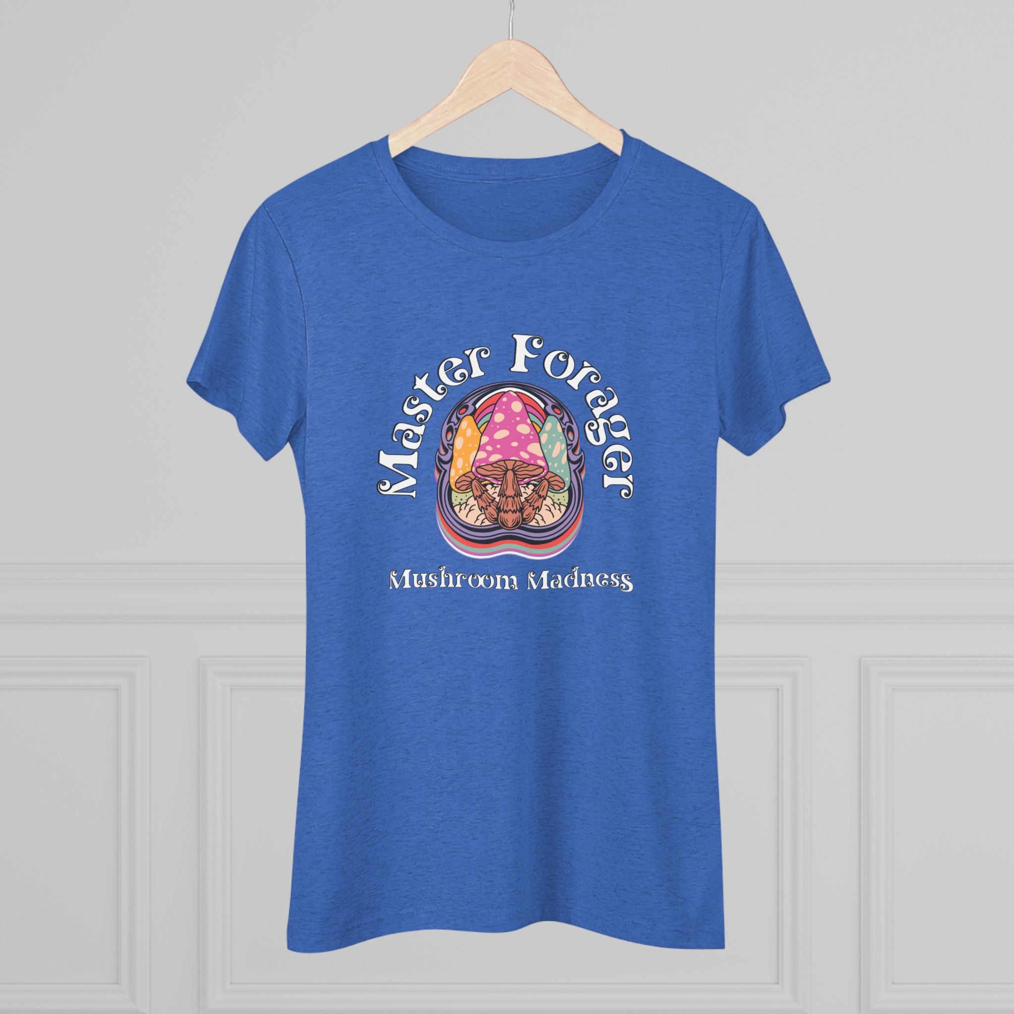 Master Forager "Mushroom Madness" World Tour Women's Triblend Tee