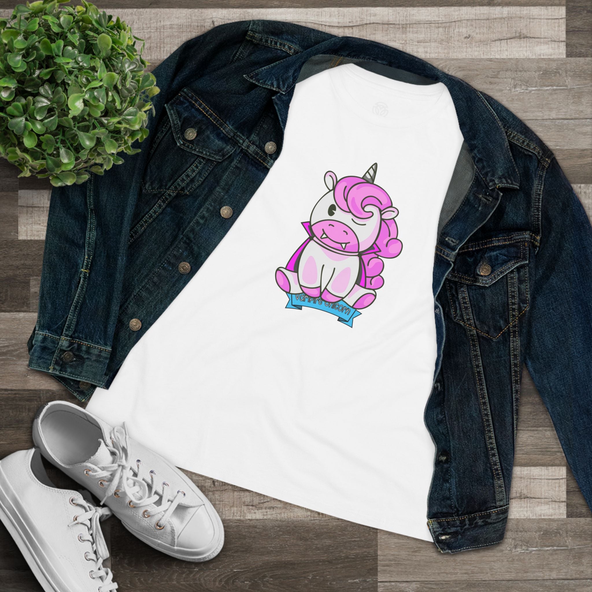 Spirit Cuties "Vampire Unicorn" Women's Tee