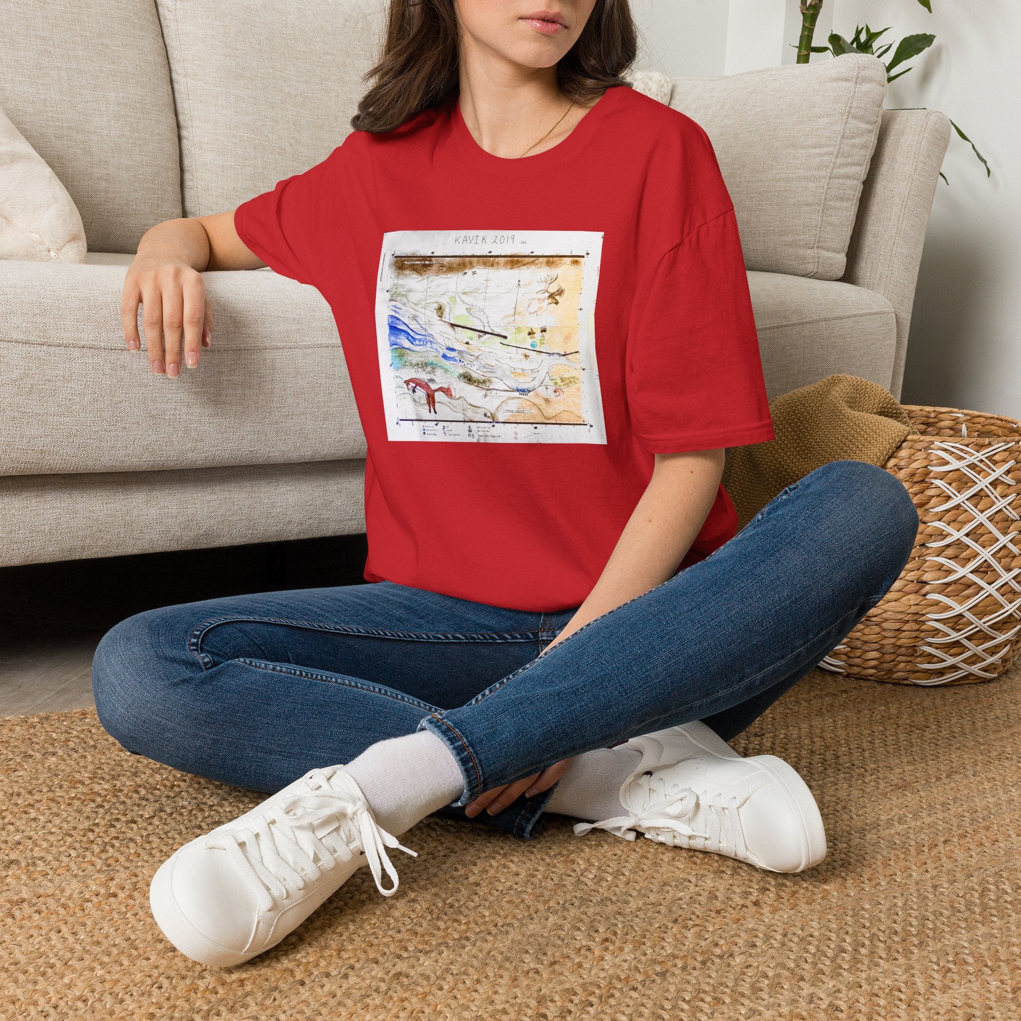 Sue's Kavik Map Unisex T-Shirt