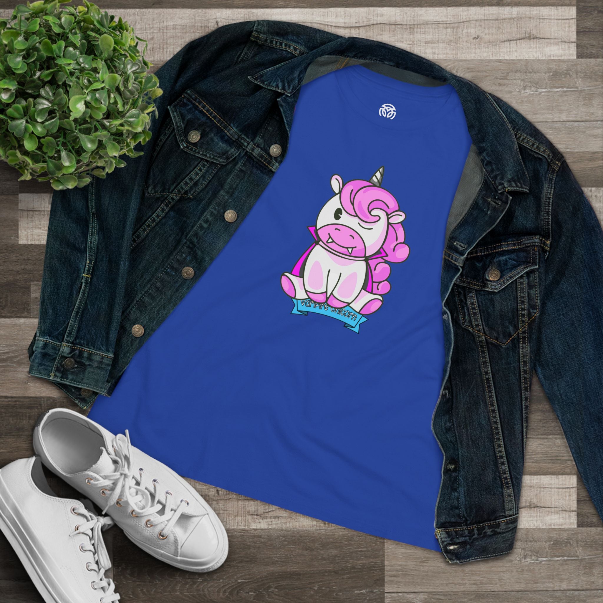 Spirit Cuties "Vampire Unicorn" Women's Tee