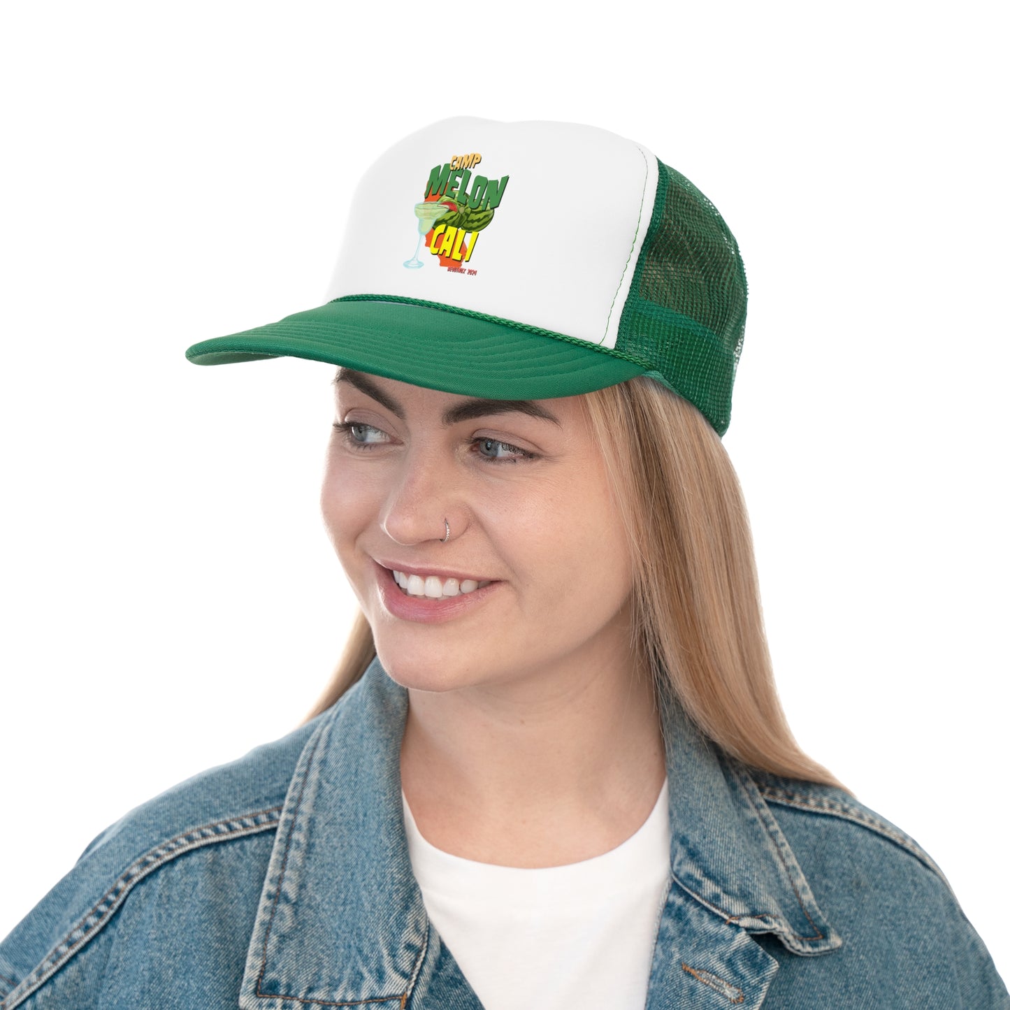 Camp Melon Cali Bequinox 2024 Trucker Caps