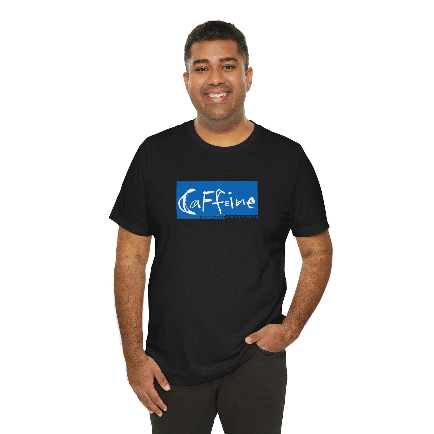 Caffeine Magazine Masthead Unisex Jersey Tee