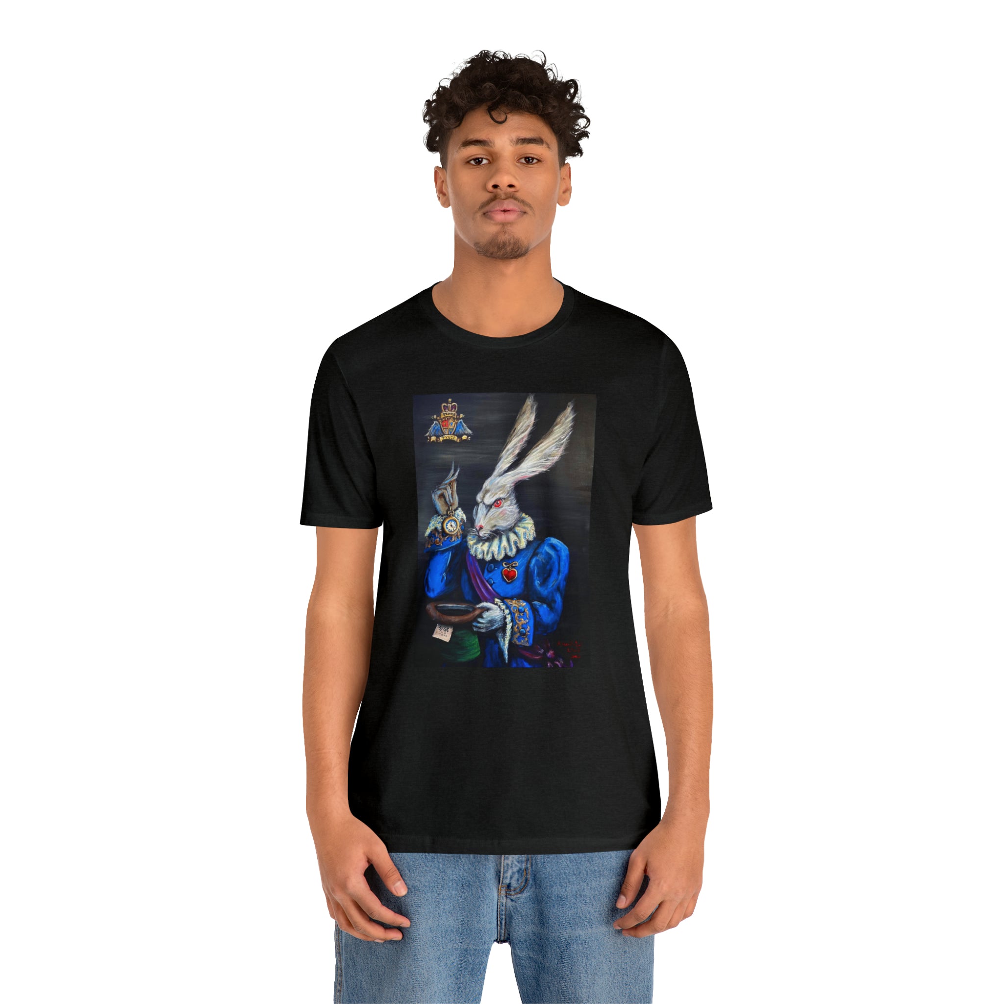 Scared & Alone Richard Lael's "It's Late" Unisex Gallery Tee