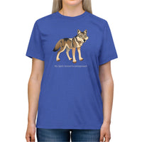 The Wolf T-Shirt Unisex Triblend Tee