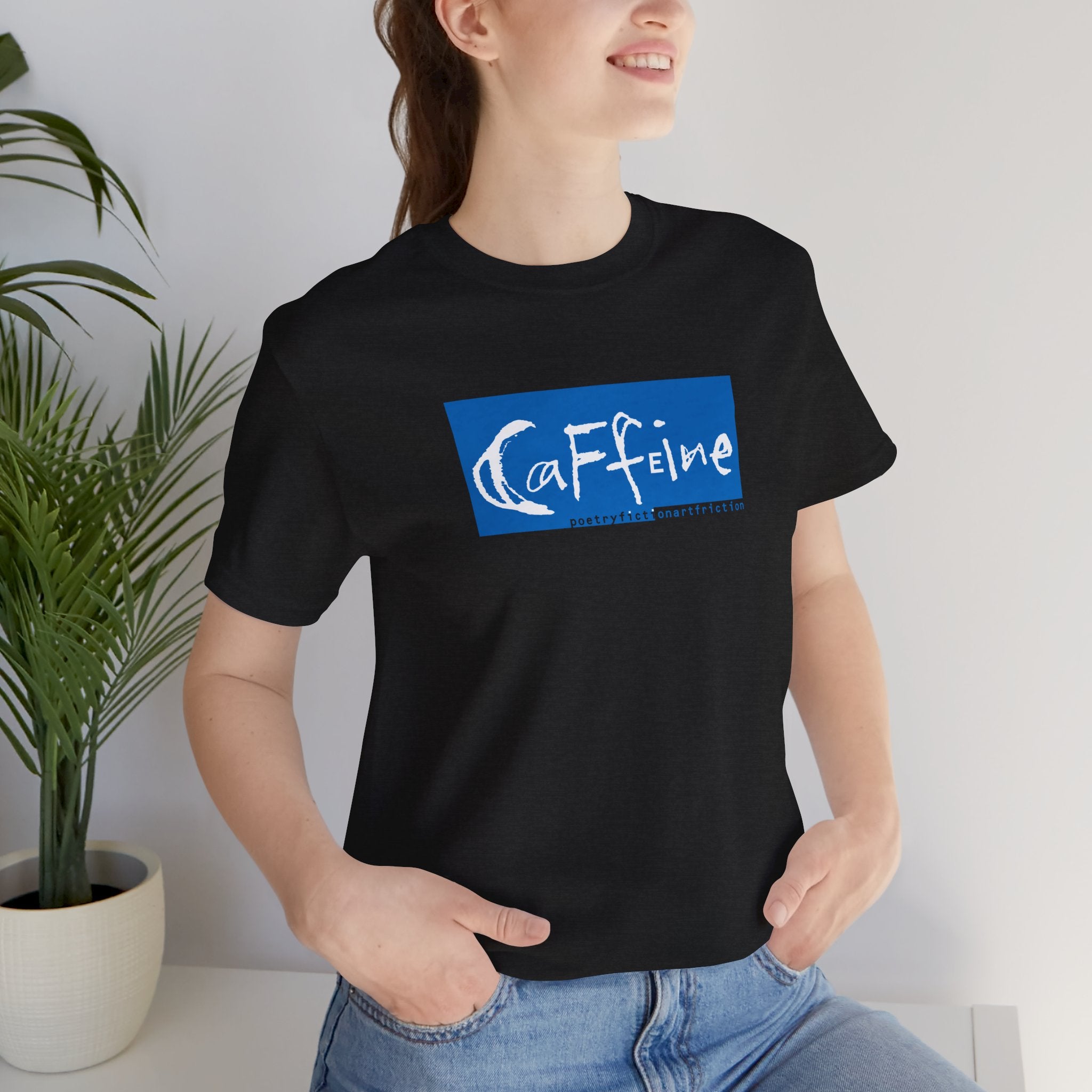 Caffeine Magazine Masthead Unisex Jersey Tee