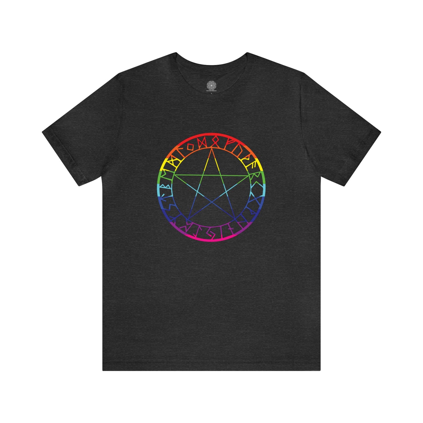 Spellcaster by Patti Negri Unisex "Witch Pride" Rainbow Tee