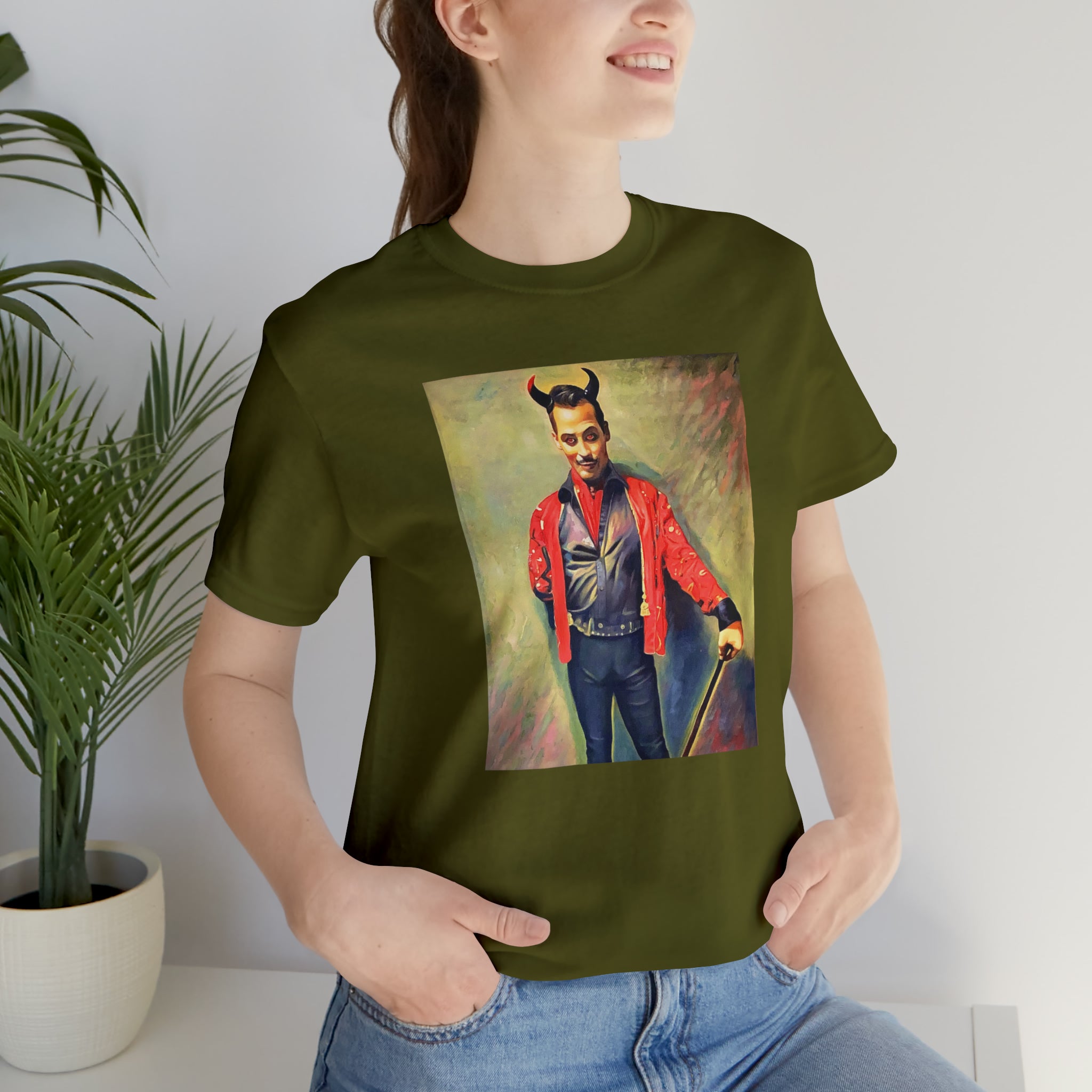 Scared & Alone Richard-Lael Lillard's "You Little Devil" Unisex Gallery Tee