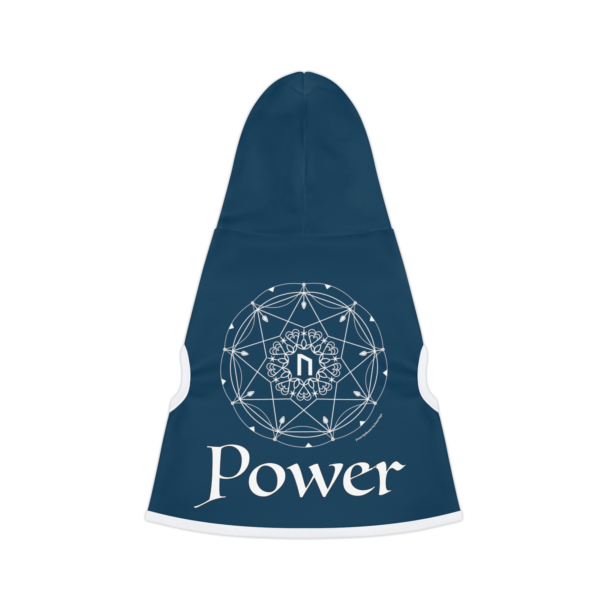 Spellcaster by Patti Negri Dog Hoodie - Power